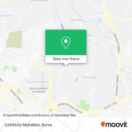 Çeltikköy Mahallesi map
