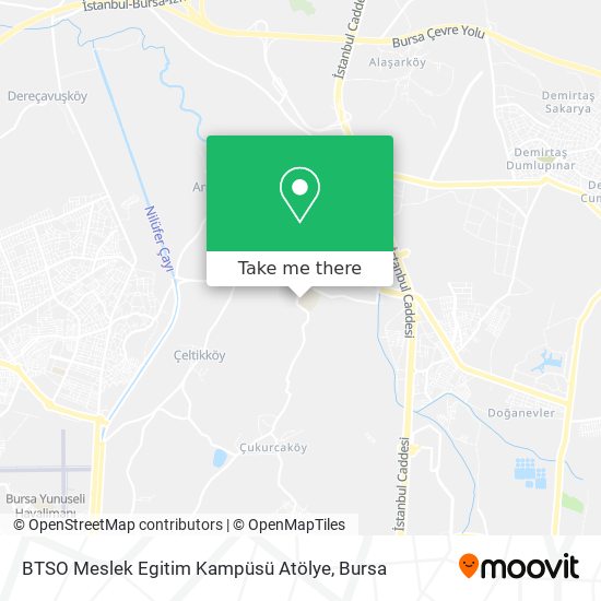 BTSO Meslek Egitim Kampüsü Atölye map