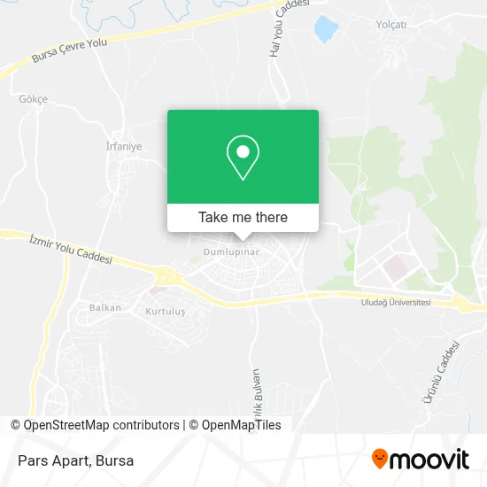 Pars Apart map