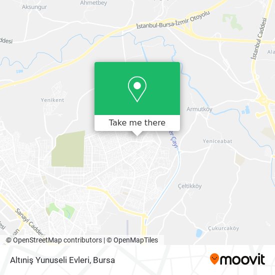 Altıniş Yunuseli Evleri map