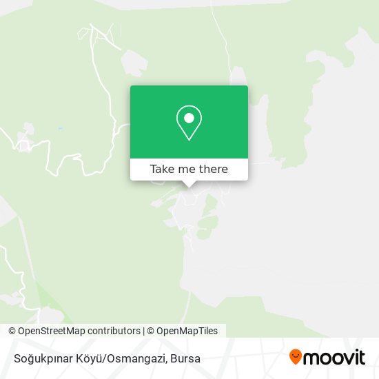 Soğukpınar Köyü/Osmangazi map