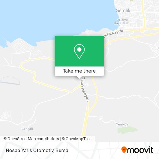 Nosab Yaris Otomotiv map