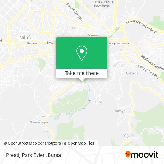 Prestij Park Evleri map