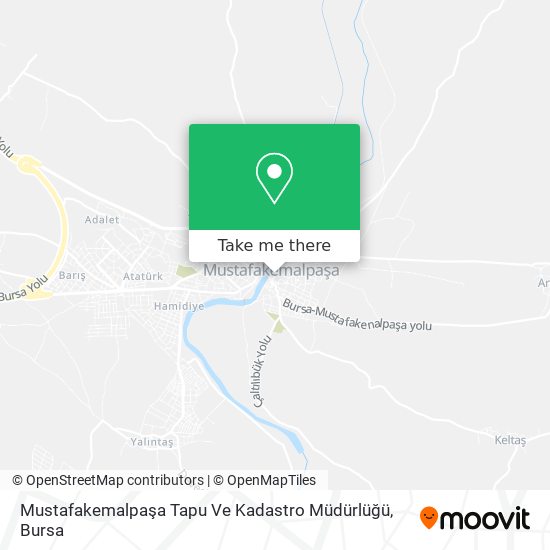 Mustafakemalpaşa Tapu Ve Kadastro Müdürlüğü map