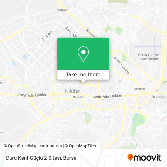 Duru Kent Güçlü 2 Sitesi map