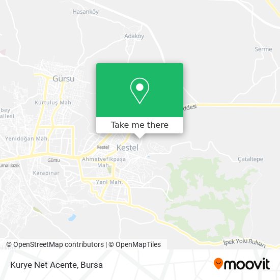 Kurye Net Acente map