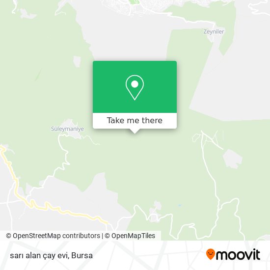 sarı alan çay evi map