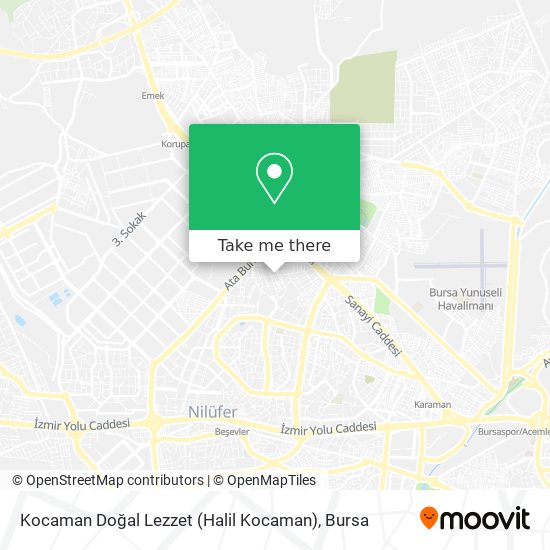 Kocaman Doğal Lezzet (Halil Kocaman) map