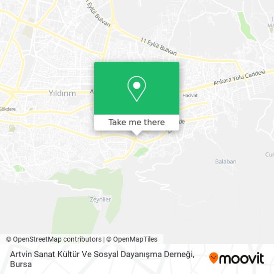 Artvin Sanat Kültür Ve Sosyal Dayanışma Derneği map