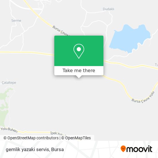 gemlik yazaki servis map