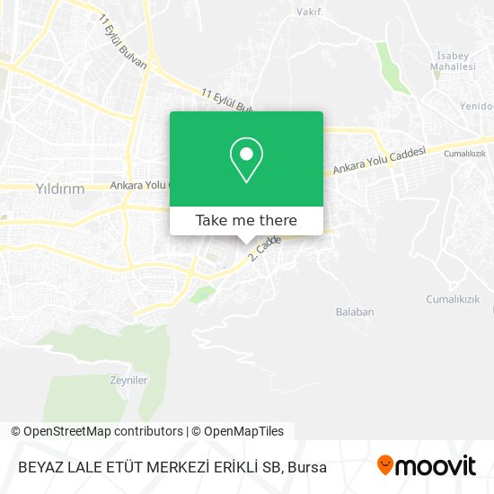 BEYAZ LALE ETÜT MERKEZİ ERİKLİ SB map