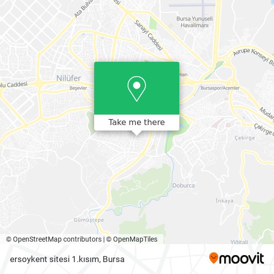 ersoykent sitesi 1.kısım map