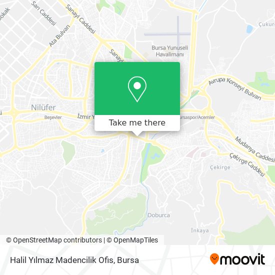 Halil Yılmaz Madencilik Ofis map