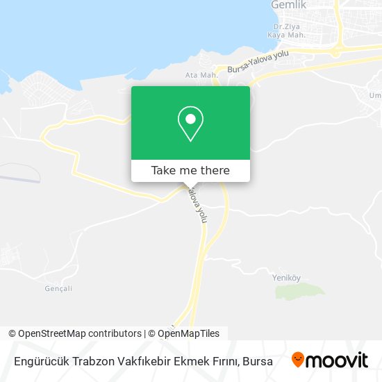 Engürücük Trabzon Vakfıkebir Ekmek Fırını map