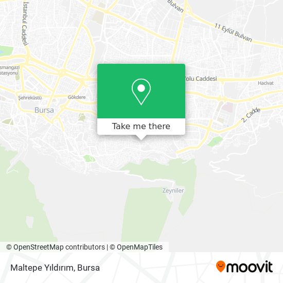 Maltepe Yıldırım map