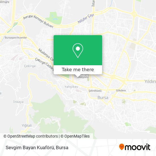 Sevgim Bayan Kuaförü map