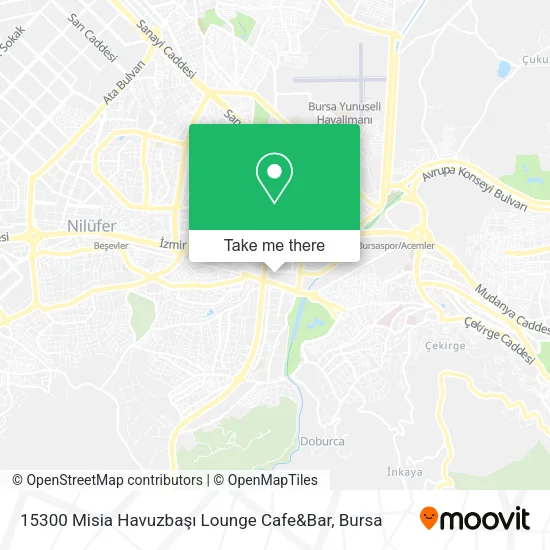 15300 Misia Havuzbaşı Lounge Cafe&Bar map