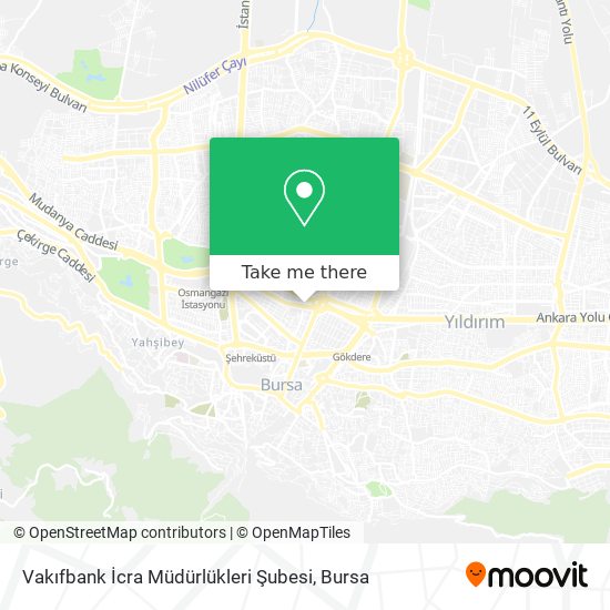 Vakıfbank İcra Müdürlükleri Şubesi map