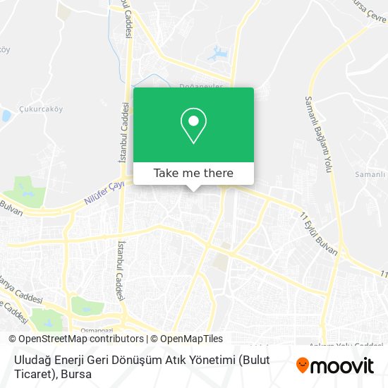 Uludağ Enerji Geri Dönüşüm Atık Yönetimi (Bulut Ticaret) map