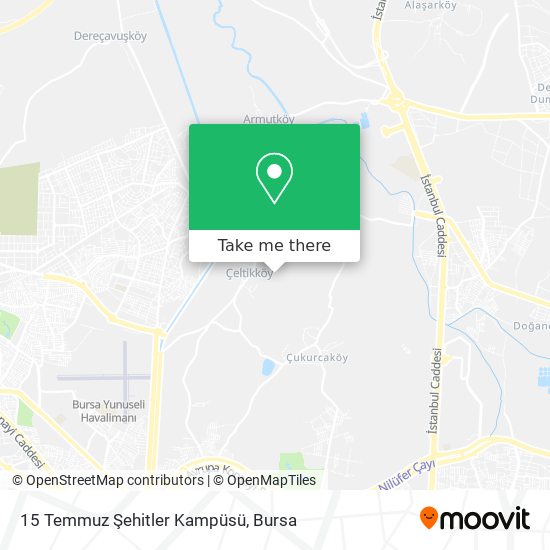 15 Temmuz Şehitler Kampüsü map