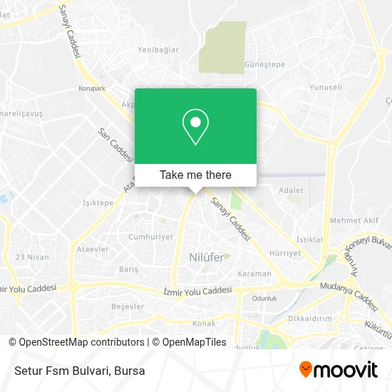 Setur Fsm Bulvari map