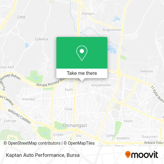 Kaptan Auto Performance map