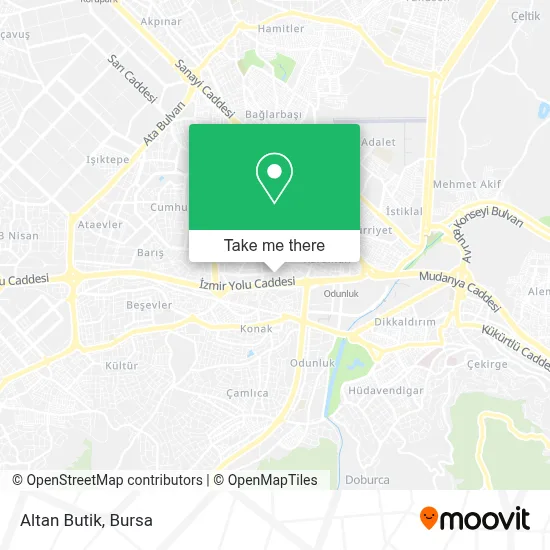Altan Butik map