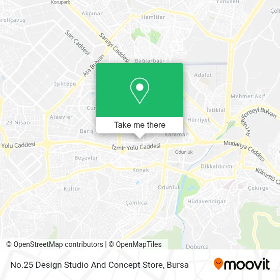 No.25 Design Studio And Concept Store map