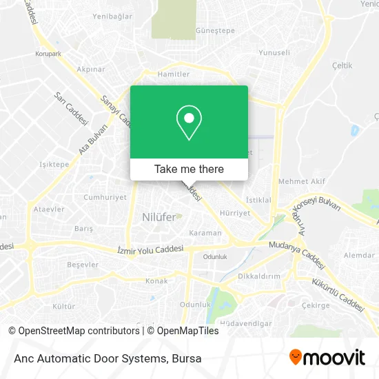 Anc Automatic Door Systems map