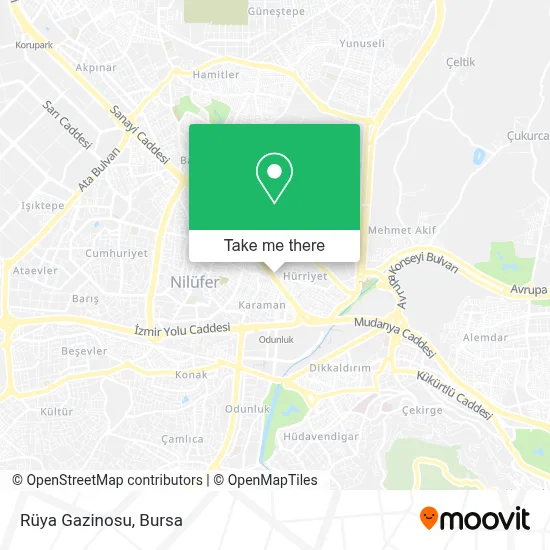 Rüya Gazinosu map