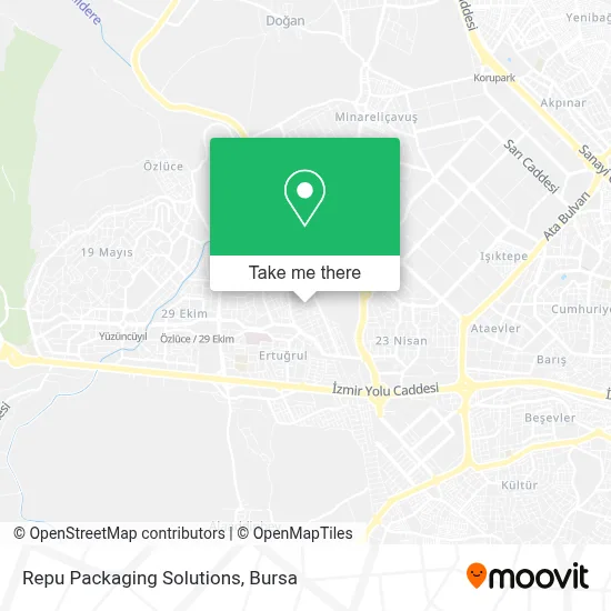 Repu Packaging Solutions map