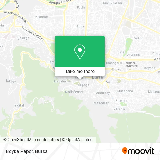 Beyka Paper map