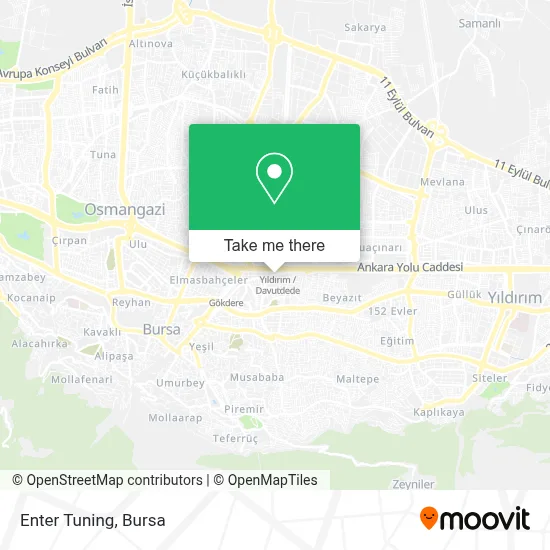 Enter Tuning map