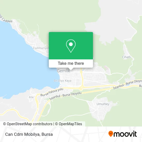 Can Cdm Mobilya map