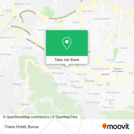 Class Hotel map