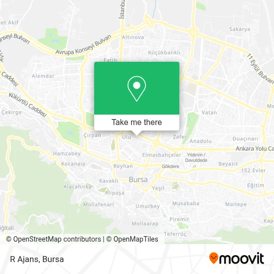 R Ajans map