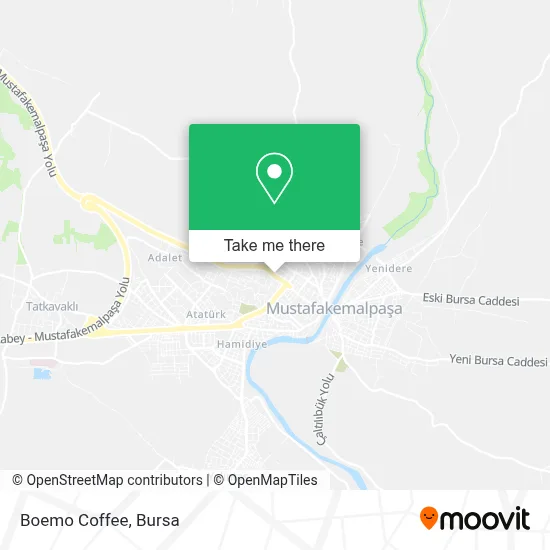 Boemo Coffee map