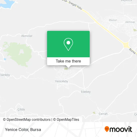Yenice Color map