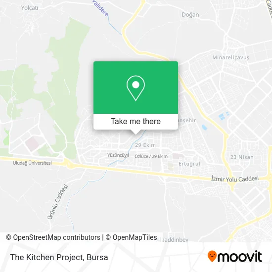 The Kitchen Project map