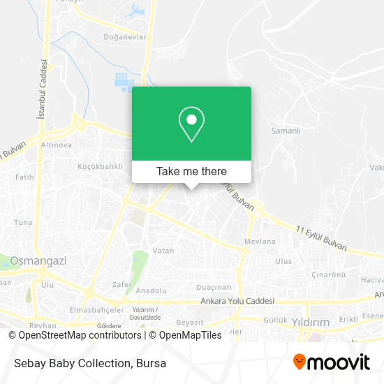 Sebay Baby Collection map