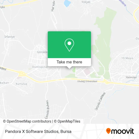 Pandora X Software Studios map