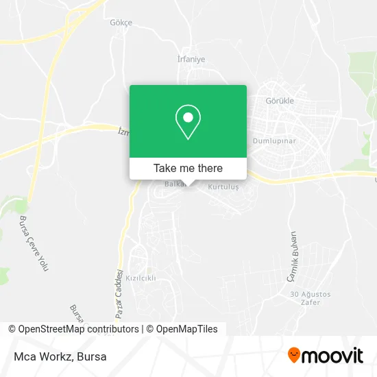 Mca Workz map