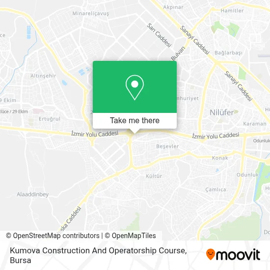 Kumova Construction And Operatorship Course map