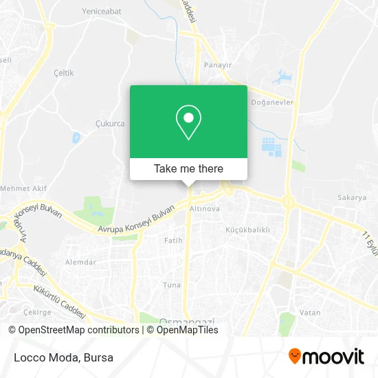 Locco Moda map