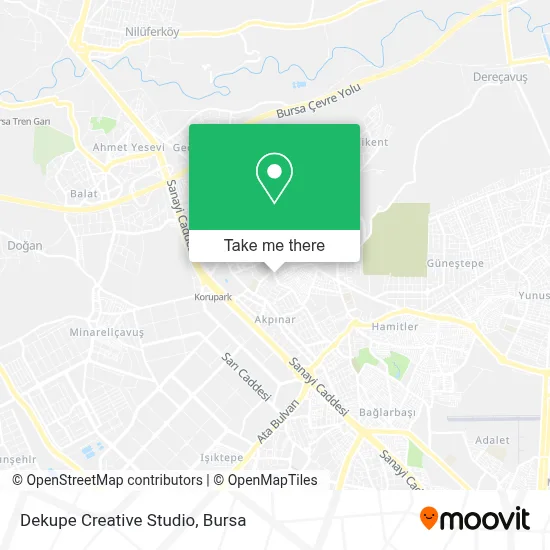 Dekupe Creative Studio map