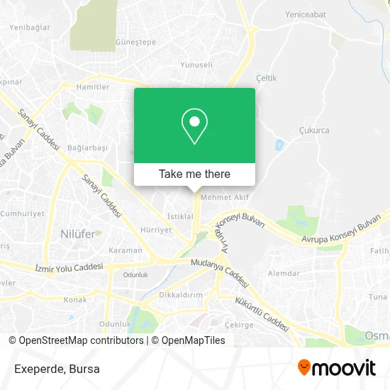 Exeperde map