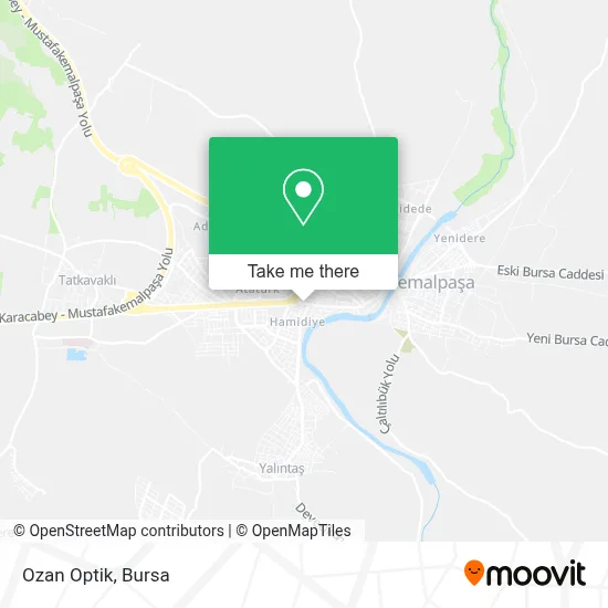 Ozan Optik map