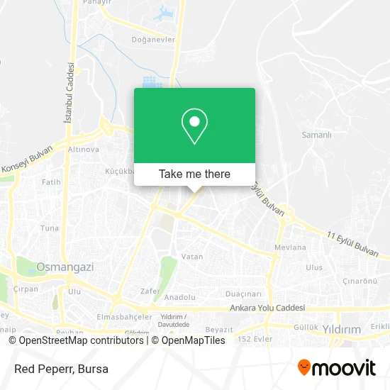 Red Peperr map