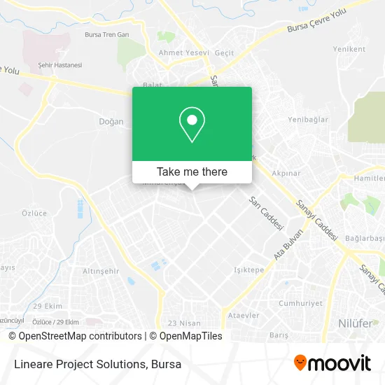Lineare Project Solutions map