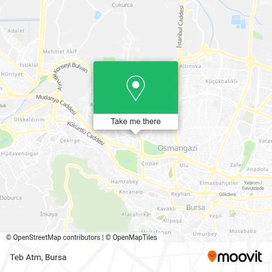 Teb Atm map